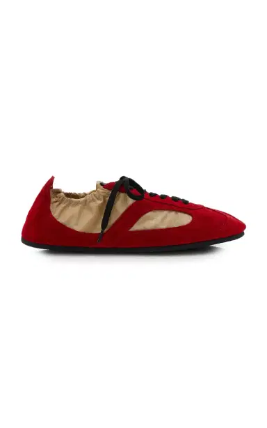 Proenza Schouler Track Suede-Trimmed Nylon Sneakers | Thumbnail 6 Proenza Schouler Track Suede-Trimmed Nylon Sneakers | Thumbnail 6