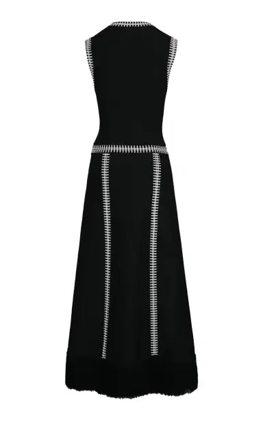 Johanna Ortiz Holiday Knitted Maxi Dress | Thumbnail 6