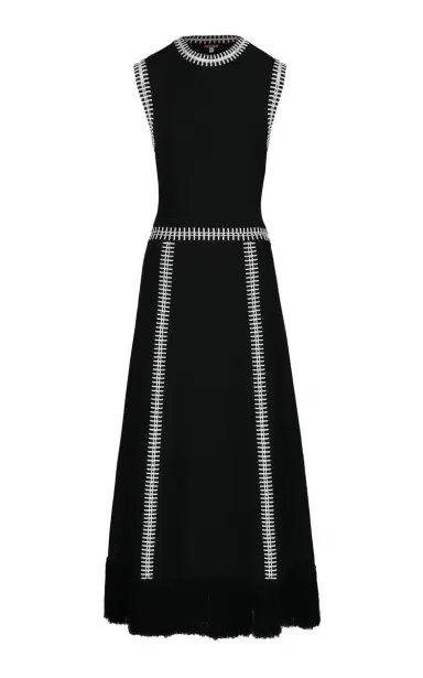 Johanna Ortiz Holiday Knitted Maxi Dress | Thumbnail 7