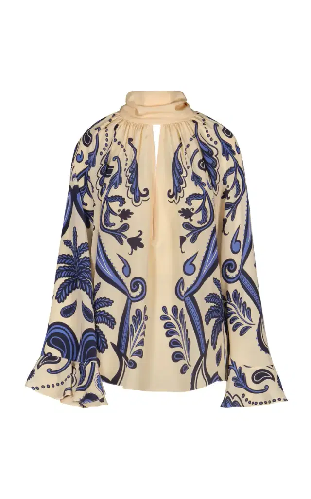 Johanna Ortiz Ritmo Sol Silk Top