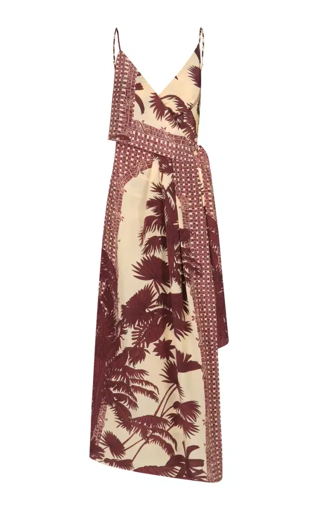 Johanna Ortiz Nouvel Arôme Silk Maxi Dress