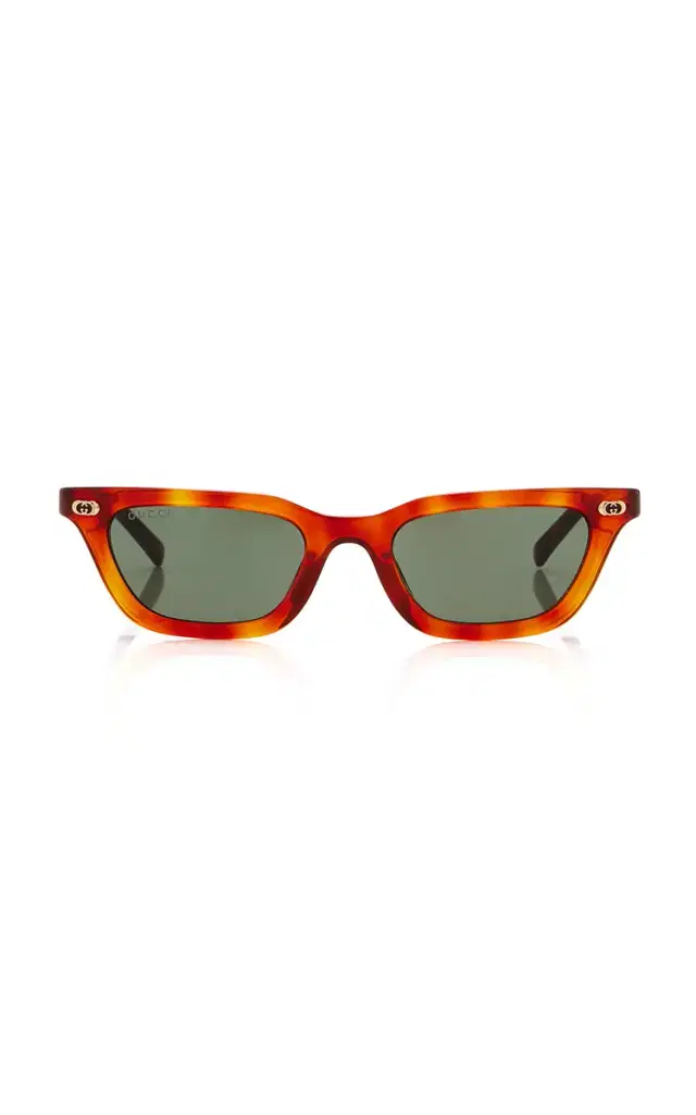 Square-Frame Acetate Sunglasses