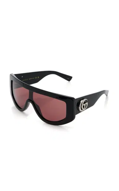 Gucci Mask-Frame Acetate Sunglasses | Thumbnail 5 Gucci Mask-Frame Acetate Sunglasses | Thumbnail 5