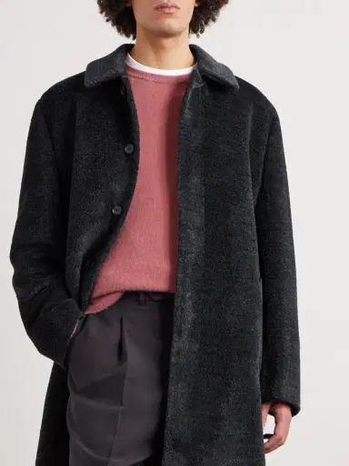 MR P. Luxe Wool and Alpaca-Blend Coat - Men | Thumbnail 4