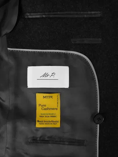 MR P. Double-Breasted Cashmere-Blend Flannel Suit Jacket - Men | Thumbnail 6