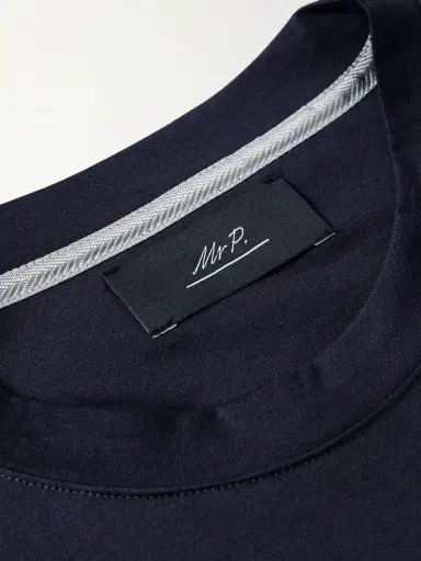 MR P. Silk and Cotton-Blend T-Shirt - Men | Thumbnail 5