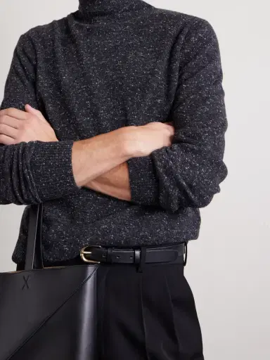 dunhill Cashmere-Blend Rollneck Sweater - Men | Thumbnail 5