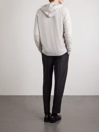 John Smedley Carty Merino Wool Zip-Up Hoodie - Men | Thumbnail 3 John Smedley Carty Merino Wool Zip-Up Hoodie - Men | Thumbnail 3