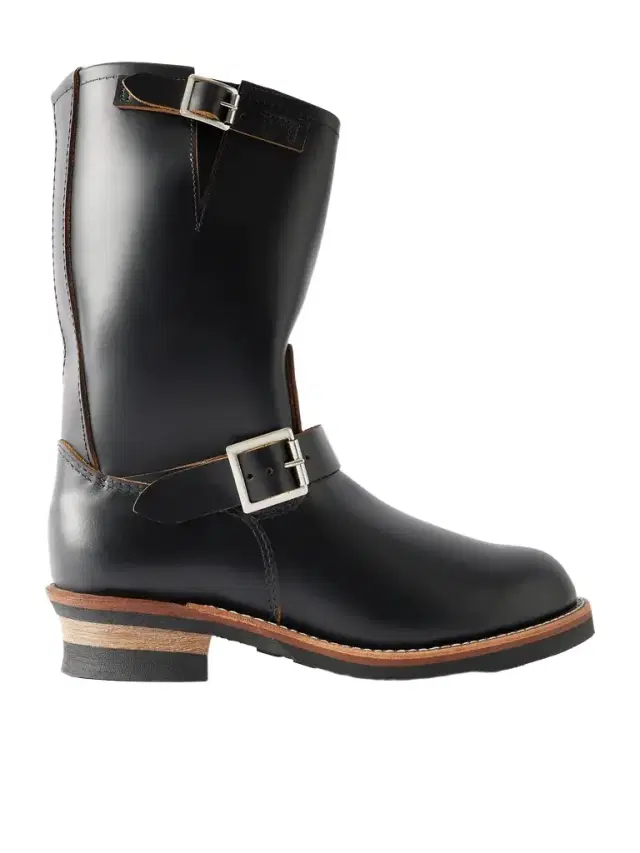 Red Wing Shoes 2996 Engineer Buckled Leather Boots - Men