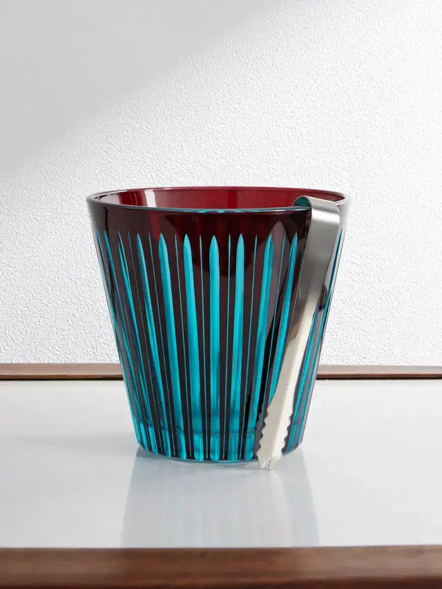 L'Objet Prism Glass and Silver-Tone Ice Bucket - Men