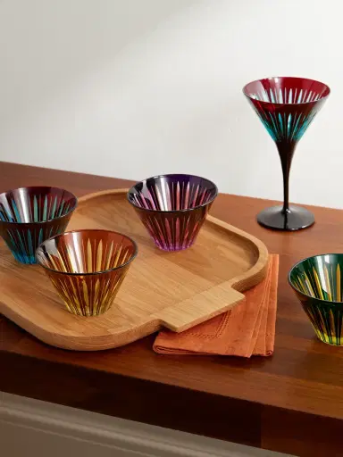 L'Objet Prism Set of Four Bowls - Men | Thumbnail 2