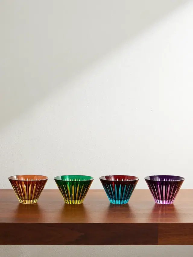 L'Objet Prism Set of Four Bowls - Men