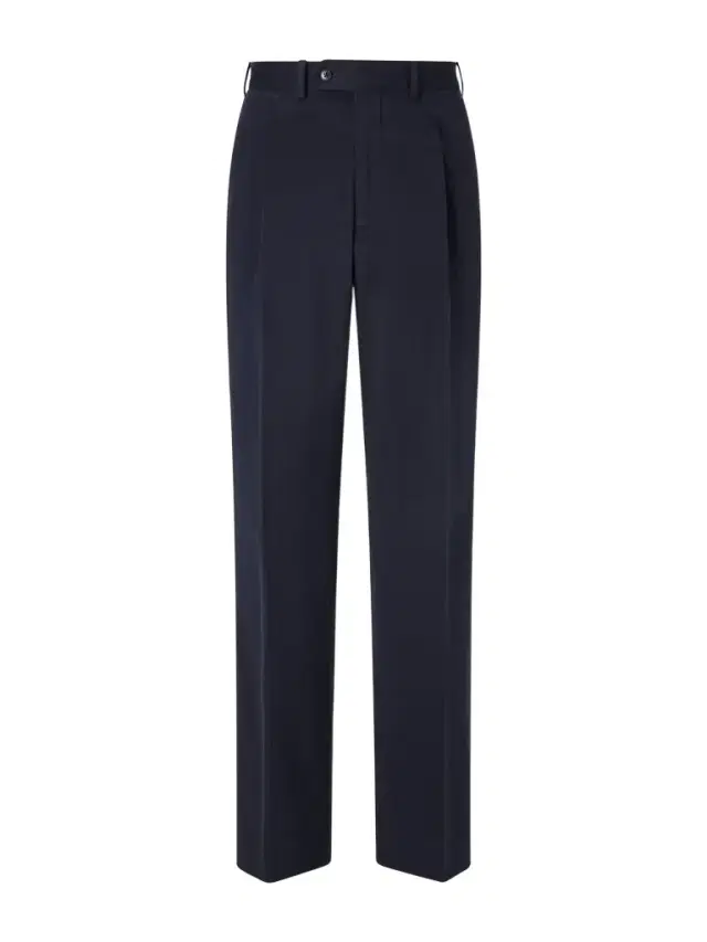 Straight-Leg Pleated Peached Cotton-Blend Trousers - Men