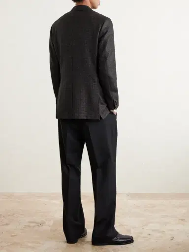 Saman Amel Double-Breasted Houndstooth Wool Suit Jacket - Men | Thumbnail 4 Saman Amel Double-Breasted Houndstooth Wool Suit Jacket - Men | Thumbnail 4