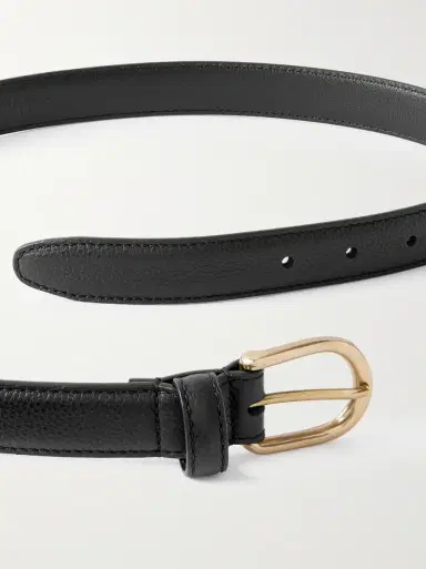 Saman Amel Cardon 2.5cm Full-Grain Leather Belt - Men | Thumbnail 3