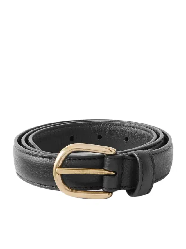 Saman Amel Cardon 2.5cm Full-Grain Leather Belt - Men