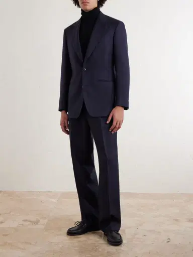Saman Amel Amo Straight-Leg Cotton-Blend Suit Trousers - Men | Thumbnail 6 Saman Amel Amo Straight-Leg Cotton-Blend Suit Trousers - Men | Thumbnail 6