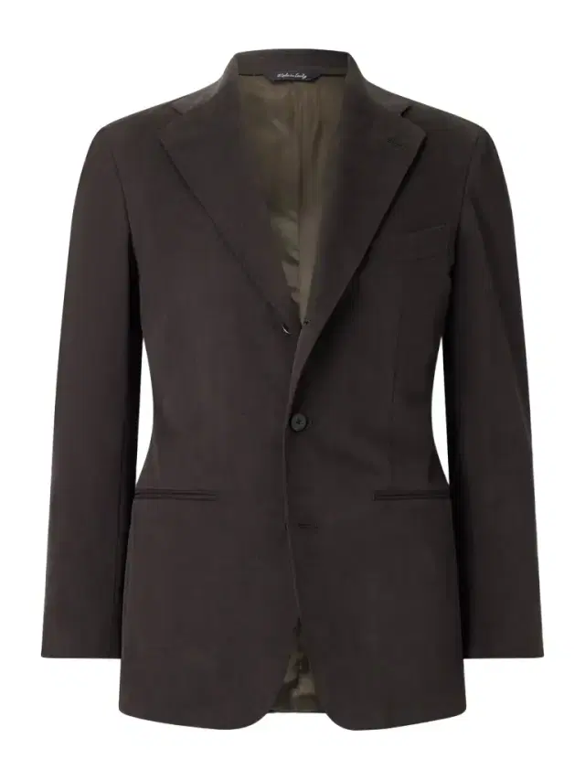 Cotton-Blend Twill Suit Jacket - Men