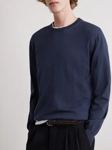 Canali Cotton Sweater - Men | Thumbnail 3