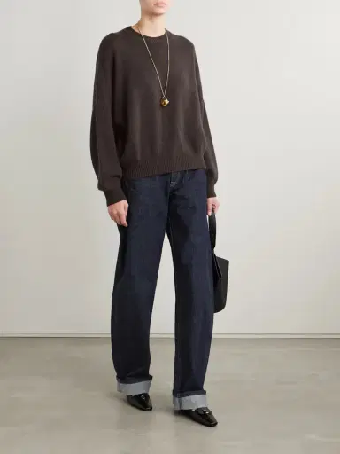 Khaite Margaux Oversized Cashmere Sweater | Thumbnail 2 Khaite Margaux Oversized Cashmere Sweater | Thumbnail 2