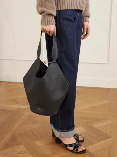 Khaite Lotus Small Textured-leather Tote | Thumbnail 2 Khaite Lotus Small Textured-leather Tote | Thumbnail 2