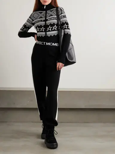 Perfect Moment Holiday Intarsia Merino Wool Bodysuit | Thumbnail 2