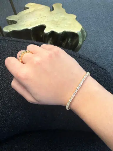 Wish Fine Jewelry 7.00ct Diamond 18K Gold Tennis Bracelet | Thumbnail 2 Wish Fine Jewelry 7.00ct Diamond 18K Gold Tennis Bracelet | Thumbnail 2