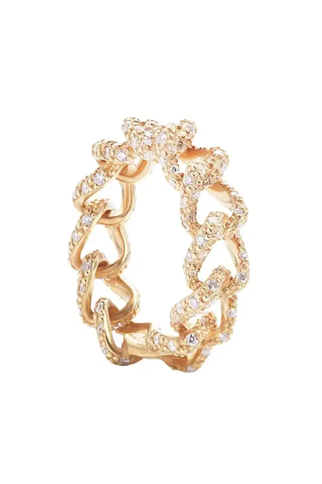 Coomi Diamond Link Design Ring