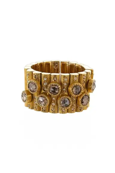 Coomi Diamond Mosaic Flex Band | Thumbnail 1