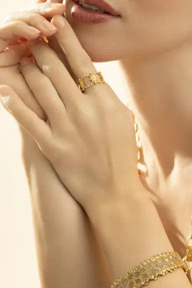 Coomi Diamond Star Link Ring | Thumbnail 2