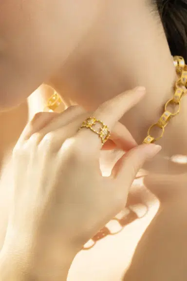 Coomi Diamond Star Link Ring | Thumbnail 4