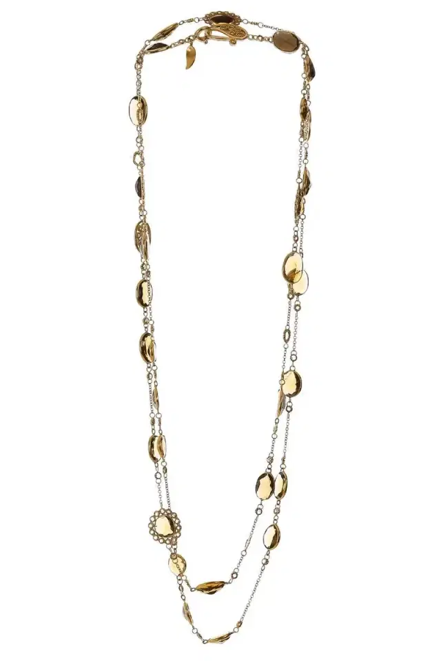 Coomi Diamond Whisky Quartz Affinity Necklace