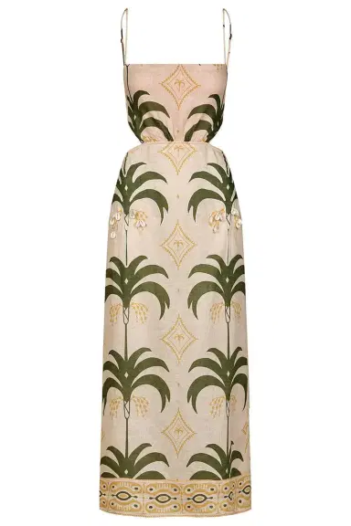 Johanna Ortiz Tactile Winds Midi Dress | Thumbnail 1