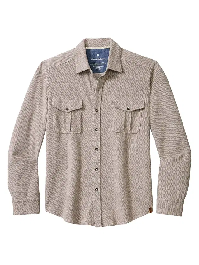 Men's Fireside Coast Classic-Fit Twill Shirt - Trophy Cup - Size XL