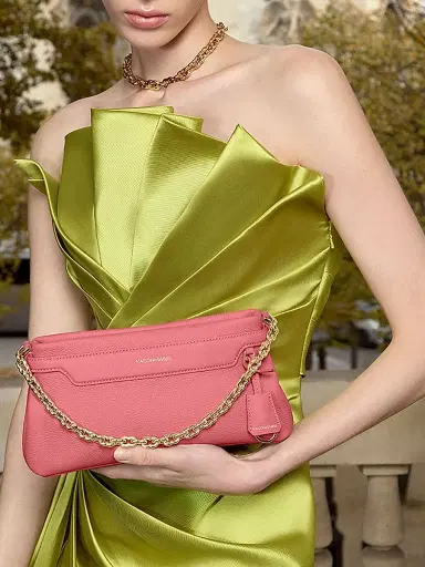 Maison de Sabre Women's The Palais Soirée Top Handle Bag - Candy Pink | Thumbnail 1