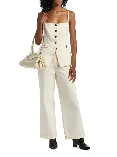 Toccin Women's Blaire Weekend High-Rise Wide-Leg Jeans - | Thumbnail 2 Toccin Women's Blaire Weekend High-Rise Wide-Leg Jeans - | Thumbnail 2