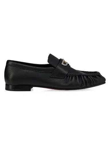 Christian Louboutin Women's Mocallista Leather Loafers - Black | Thumbnail 1 Christian Louboutin Women's Mocallista Leather Loafers - Black | Thumbnail 1