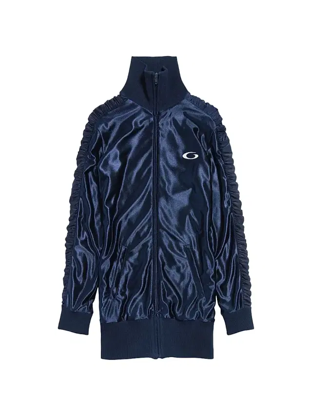 Balenciaga Women's Fitted Tracksuit Dress - Dark Navy
