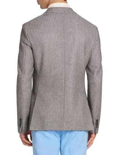 Etro Men's Roma Geometric Single-Breasted Sport Jacket - Multicolor Black Base - Size 46 | Thumbnail 5 Etro Men's Roma Geometric Single-Breasted Sport Jacket - Multicolor Black Base - Size 46 | Thumbnail 5