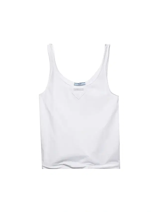 Women's Cotton Jersey Tank Top - White