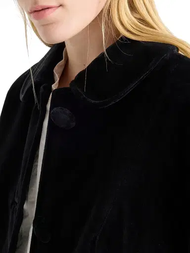 Prada Women's Single-Breasted Caban Jacket - Black | Thumbnail 5 Prada Women's Single-Breasted Caban Jacket - Black | Thumbnail 5