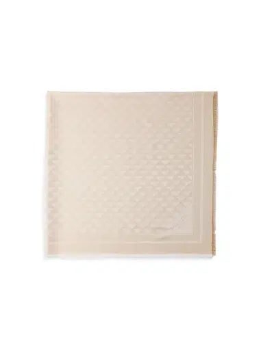 Prada Women's Silk, Viscose and Lurex Shawl | Thumbnail 1 Prada Women's Silk, Viscose and Lurex Shawl | Thumbnail 1