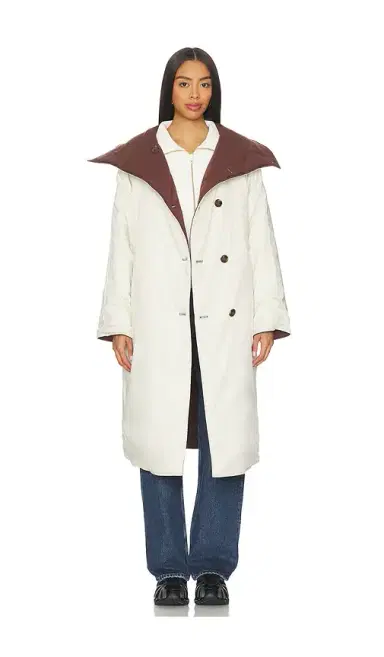 Varley Annalise Reversible Wrap Coat | Thumbnail 2 Varley Annalise Reversible Wrap Coat | Thumbnail 2