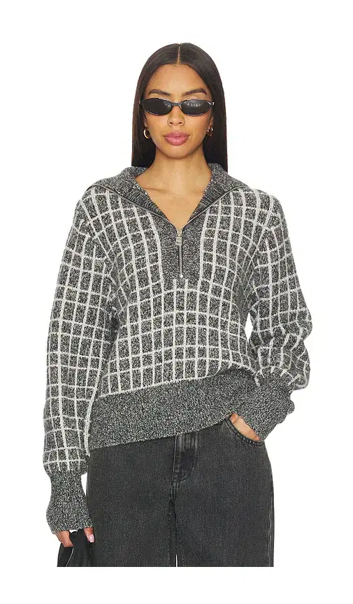 Varley Furley Half Zip Knit