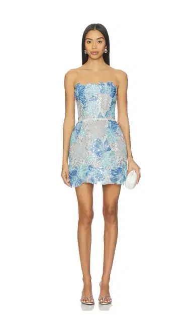 Bronx and Banco Jasmine Maraya Strapless Mini Dress | Thumbnail 1