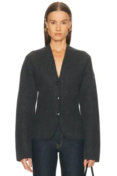 EAVES Coralai Structured Knit Blazer | Thumbnail 3