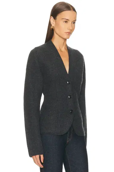 EAVES Coralai Structured Knit Blazer | Thumbnail 4