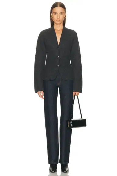 EAVES Coralai Structured Knit Blazer | Thumbnail 6