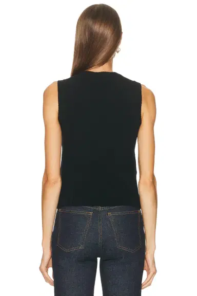 EAVES Sloan Classic Knit Vest | Thumbnail 6