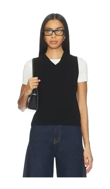 EAVES Sloan Classic Knit Vest | Thumbnail 1
